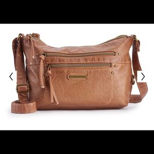 Women's Stone & Company Smokey Mountain Side Ring Hobo Bag NWT